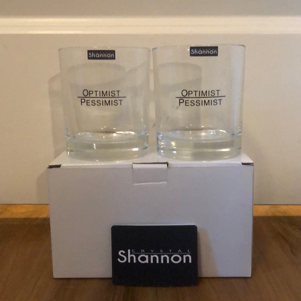 Set of scotch glasses